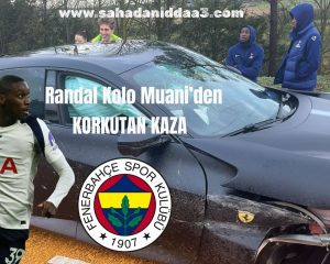 Kolo Muani’den Korkutan Kaza