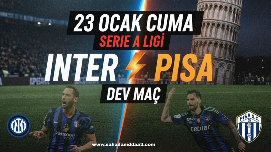 İnter Pisa İddaa Tahmini ve Analizleri