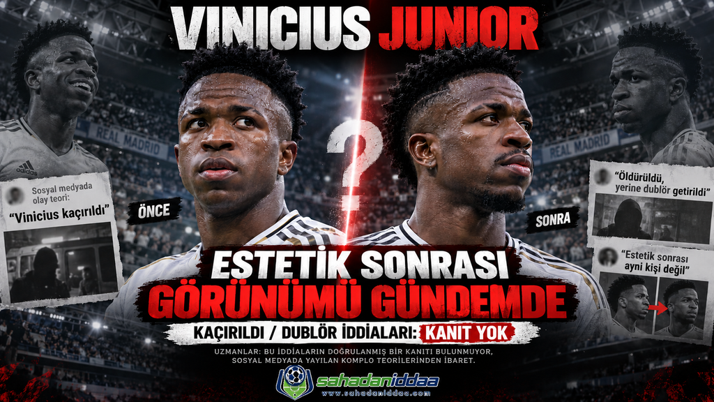 Brezilyalı Yıldız Vinicius Junior Gündeme Bomba Gibi Düştü! Yıldız Futbolcuyu Uzaylılar Mı Kaçırdı?