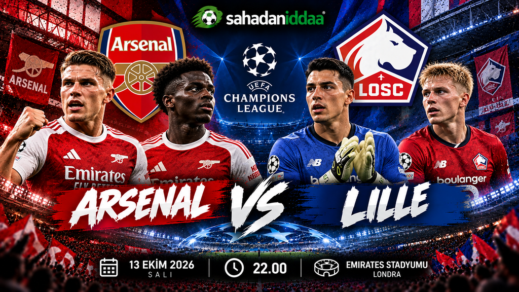 UEFA Şampiyonlar Ligi'nde ikinci Hafta! İngiliz Devi Arsenal Evinde Berke Özer'li Lille'i Konuk Ediyor - İddaa Tahmini