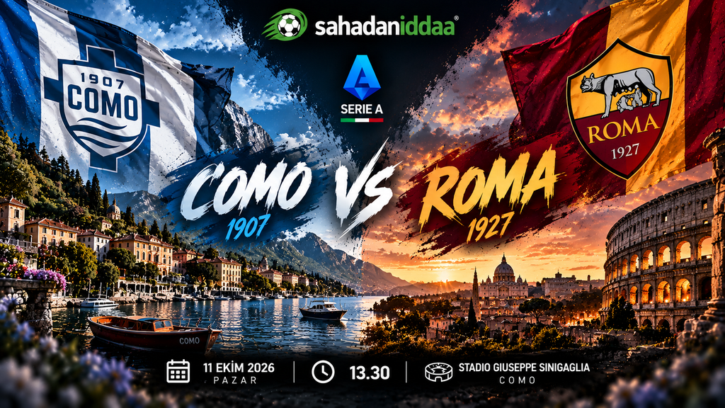 İtalya Serie A Ligi'nin Lideri Roma, Pazar Akşamı Como Deplasmanında Galibiyet Arayacak - İddaa Tahmini