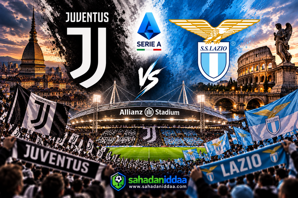 İtalya Serie A Ligi'nde Ezeli Rakipler Karşı Karşıya Geliyor! Juventus Evinde Lazio'ya Karşı Galibiyet Arayacak - İddaa Tahmini