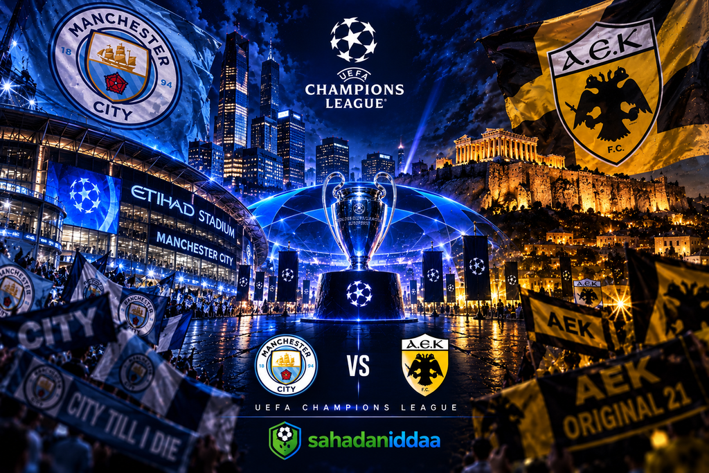 UEFA Şampiyonlar Ligi'nde Üçüncü Hafta Fikstürü Devam Ediyor! Manchester City Sahasında AEK Atina'yı Konuk Ediyor - İddaa Tahmini